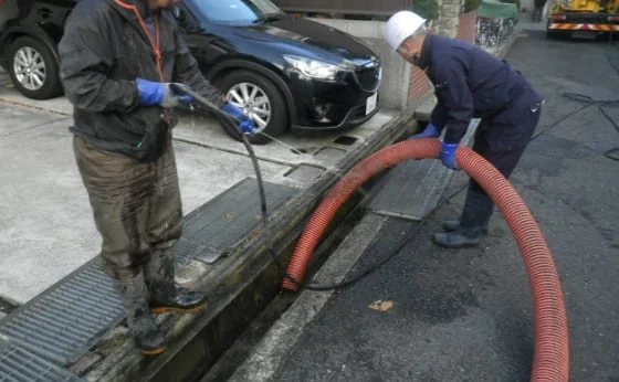 伊丹市道路清掃委託 施工写真 12